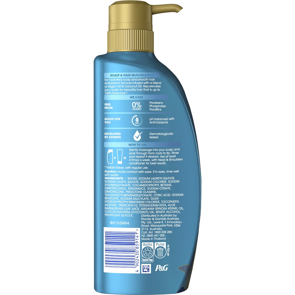 Head & Shoulders Supreme Moisture Anti Dandruff Shampoo 550ml