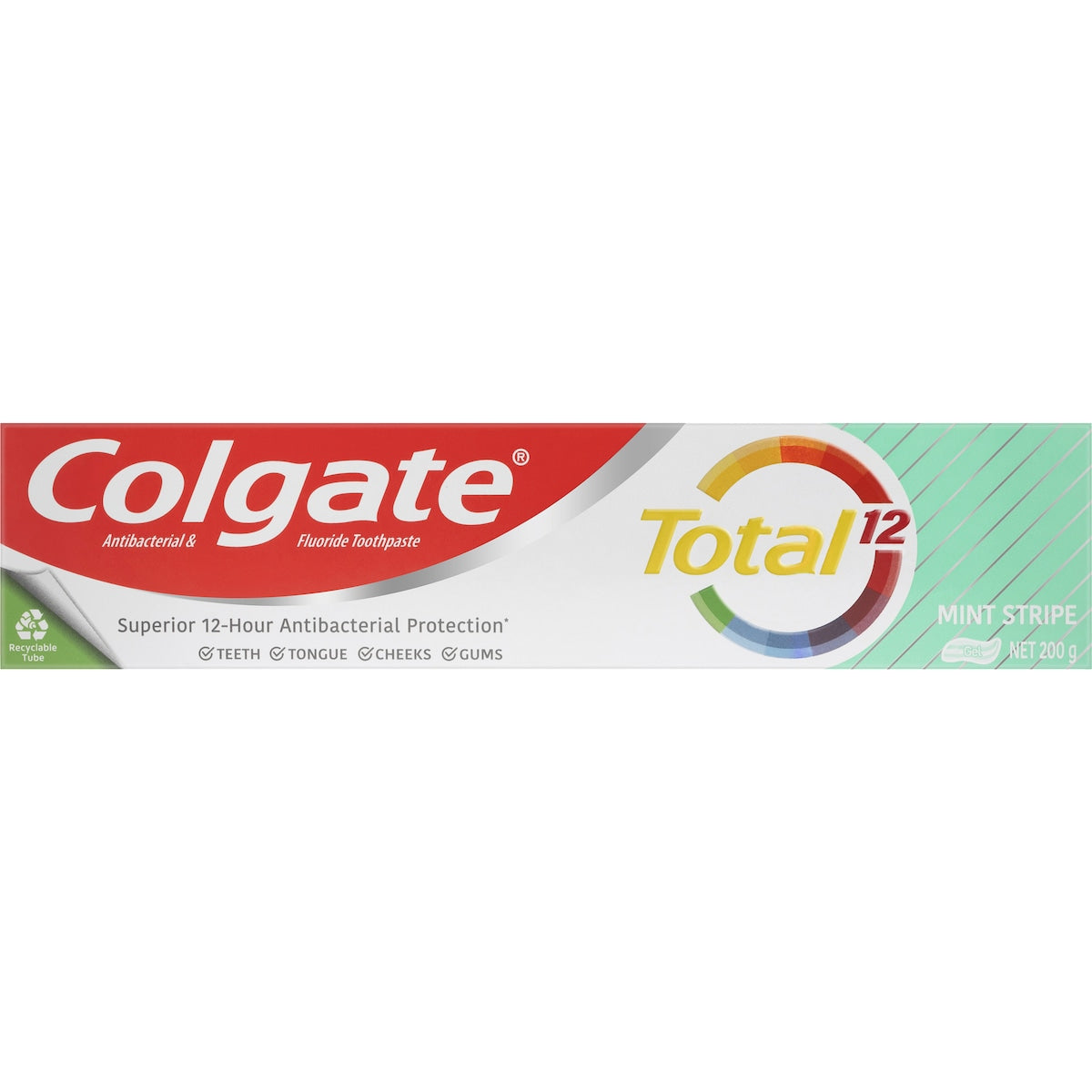 Colgate Total Active Prevention Mint Stripe Toothpaste 200g