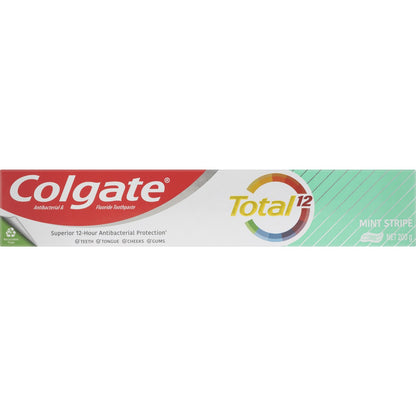 Colgate Antibacterial Toothpaste Total Mint Stripe Gel 200g
