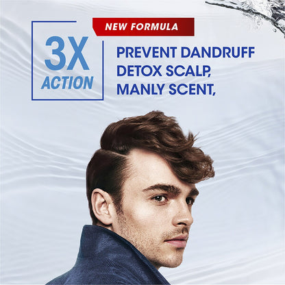 Head & Shoulders Ultramen Sports Fresh 2 In 1 Dandruff Shampoo & Conditioner 550ml