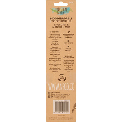 Nfco Bio Toothbrush Assorted 2 Pack