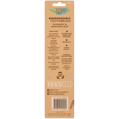 Nfco Bio Toothbrush Assorted 2 Pack