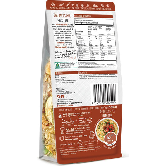 Belladotti Pre Mix Risotto Country Style 250g