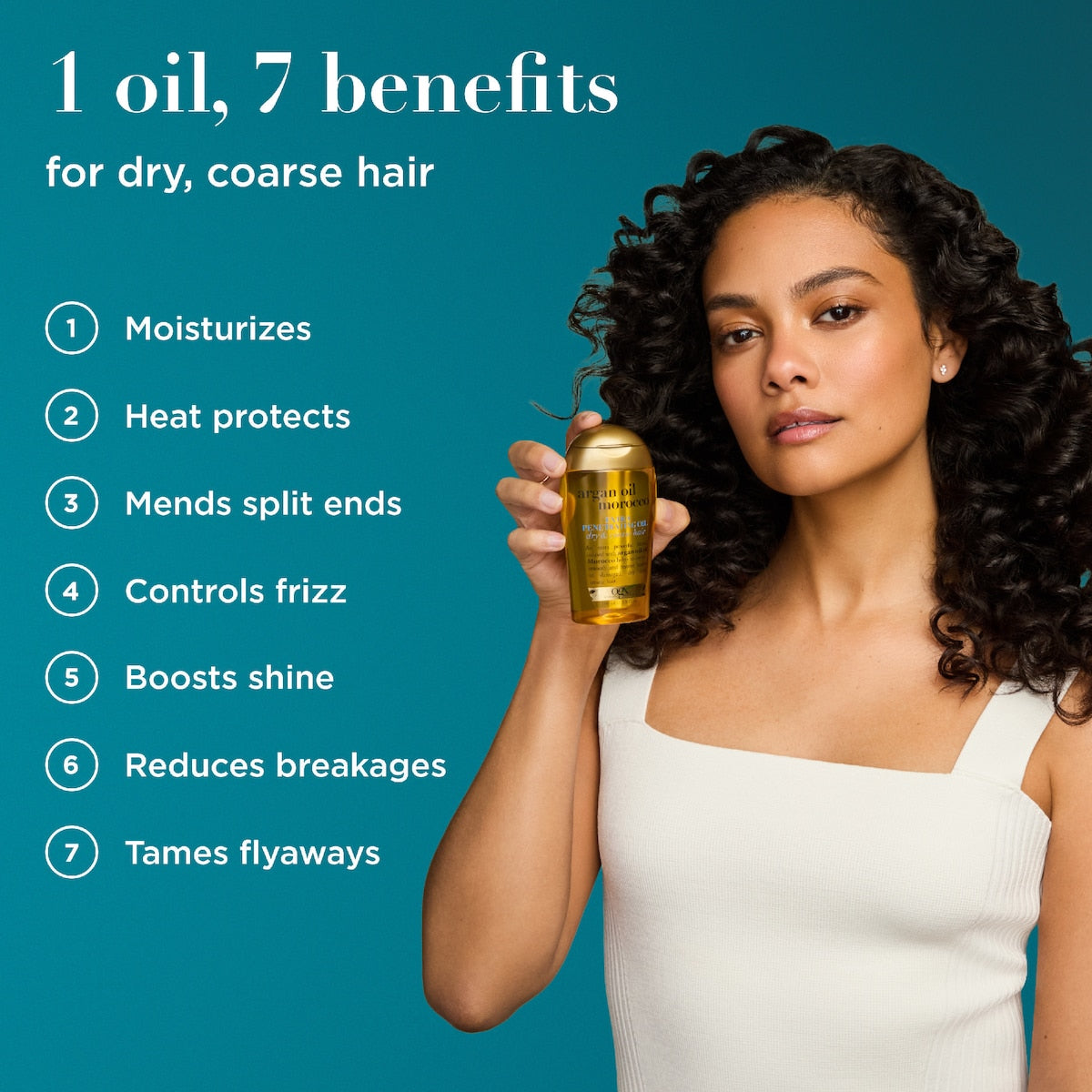 Ogx Argan Oil Extra Penetrating Hair Oil 100ml