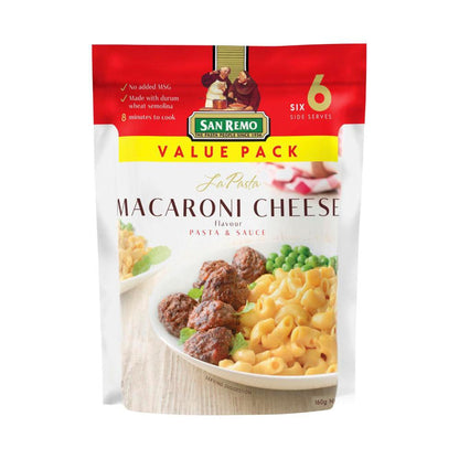 San Remo La Pasta Family Macaroni Cheese - 160g