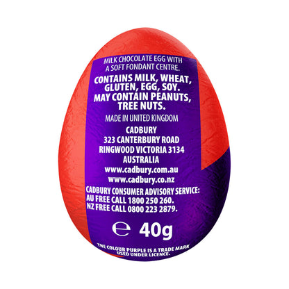 Cadbury Easter Chocolate Creme Egg - 40g