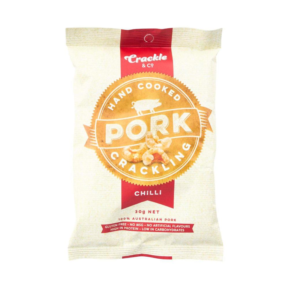 Crackle & Co Chilli Pork Crackle - 30g