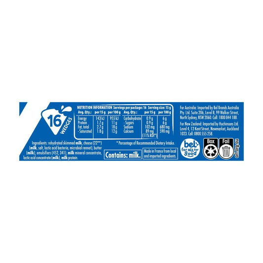 Bel The Laughing Cow Cheese Portions Original - 240g