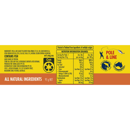 Sirena Tuna In Chilli Oil 95g