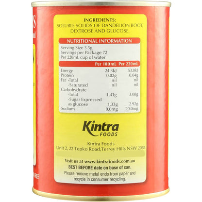 Symingtons Instant Dandelion Tea No Caffeine 250g