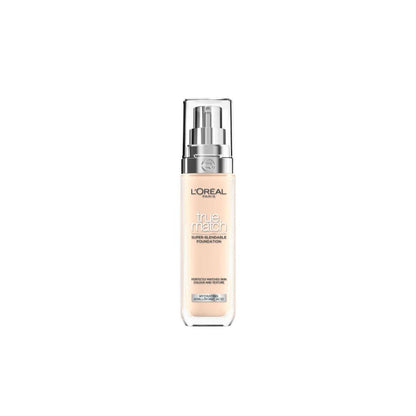 L'Oreal True Match Liquid Foundation W1 Golden Ivory - 30mL