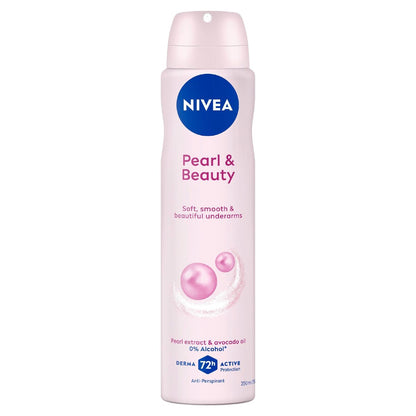 Nivea Pearl & Beauty Aerosol Antiperspirant Deodorant 250ml