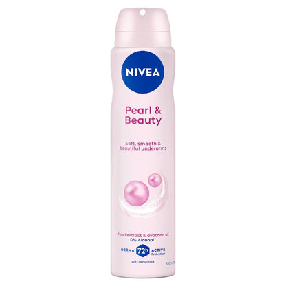 Nivea Pearl & Beauty Aerosol Antiperspirant Deodorant 250ml