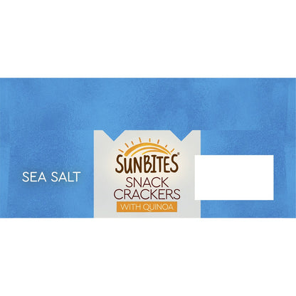 Sunbites Sea Salt Snack Crackers with Quinoa Share Pack 105g