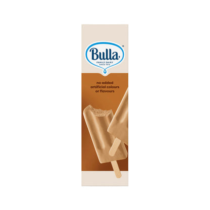 Bulla Fudge Bars Caramel 8 Pack - 600mL