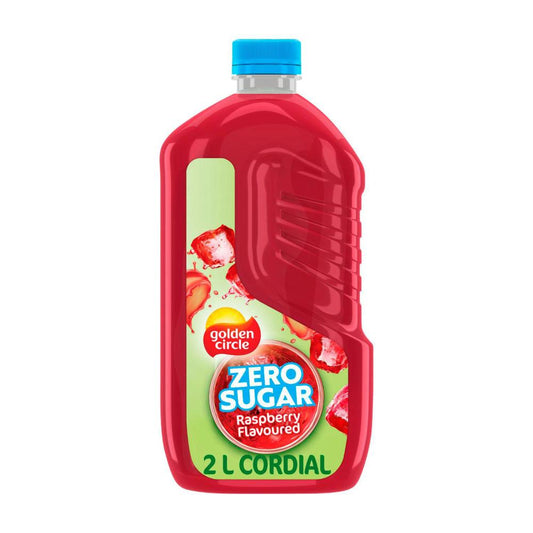 Golden Circle Cordial Zero Sugar Raspberry - 2L