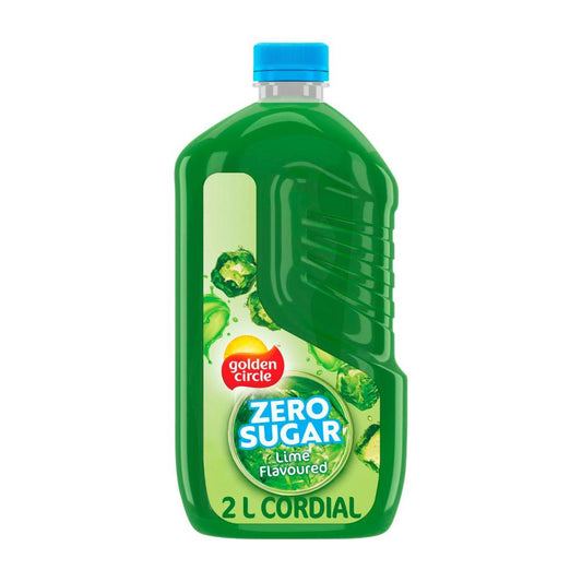 Golden Circle Cordial Zero Sugar Lime - 2L