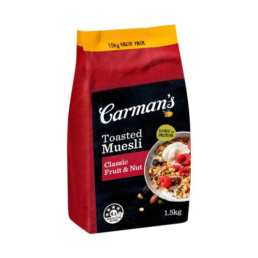 Carman's Muesli assic Fruit & Nut - 1.5kg
