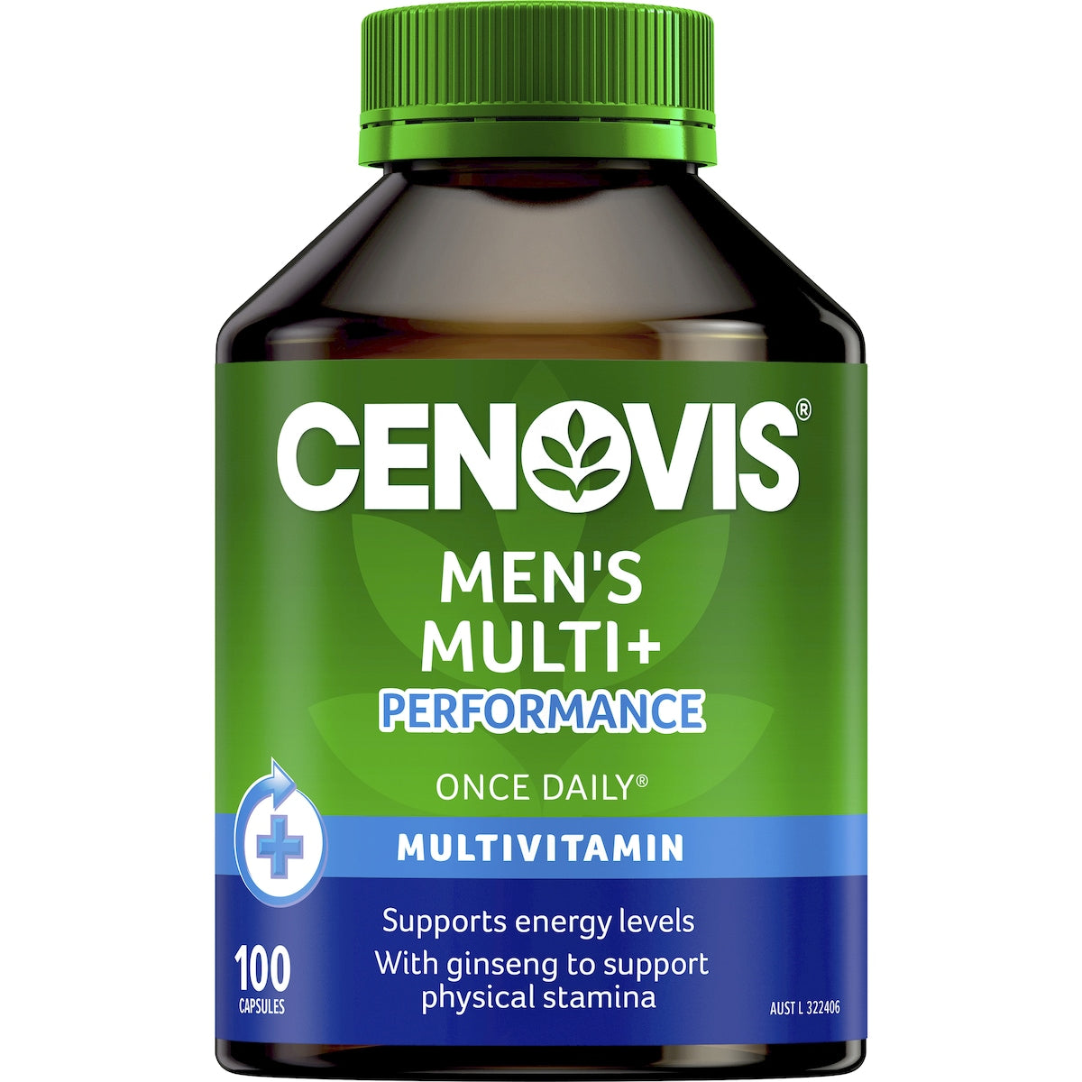Cenovis Men's Multivitamin Capsules + PerFormance Multi Vitamin 100 pack
