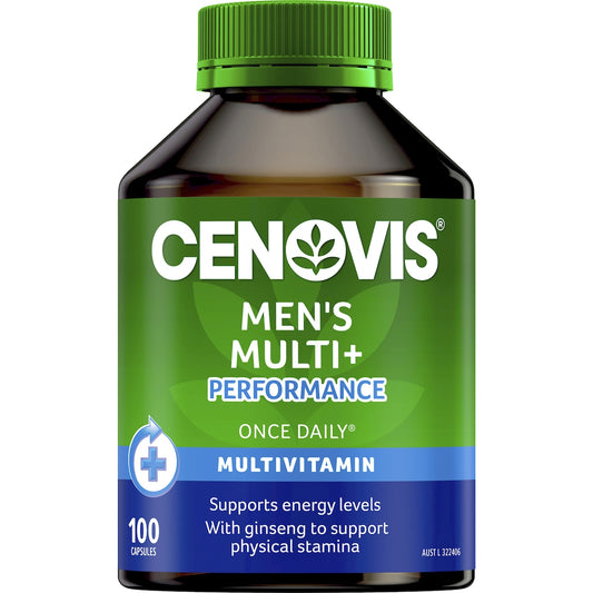 Cenovis Mens Multivitamin Capsules + PerFormance Multi Vitamin 100 pack