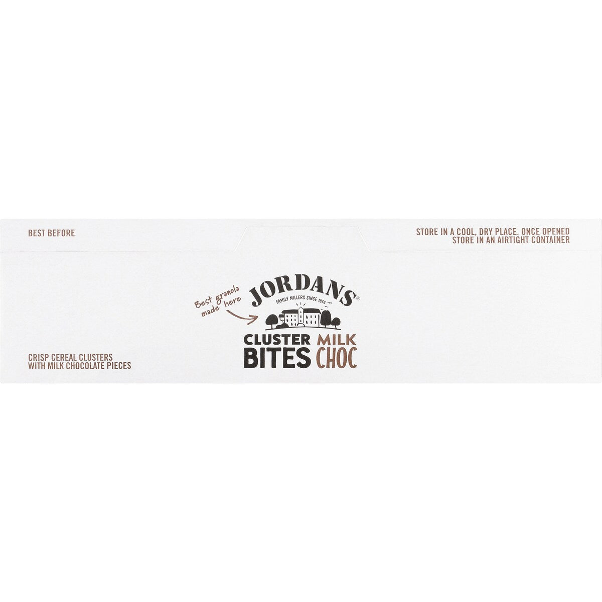 Jordans Cluster Bites Milk Chocolate 500g