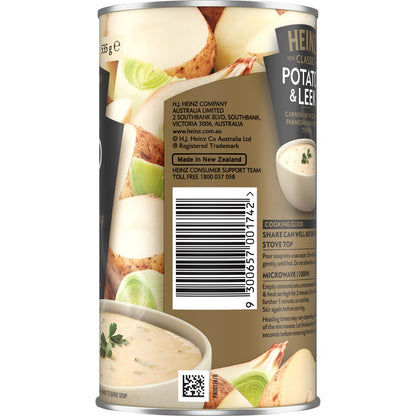 Heinz Classic Potato & Leek Soup Canned Vegetable Soup 535g