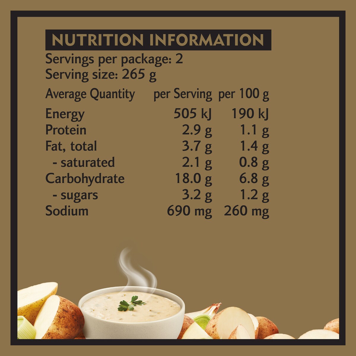 Heinz Classic Potato & Leek Soup Canned Vegetable Soup 535g