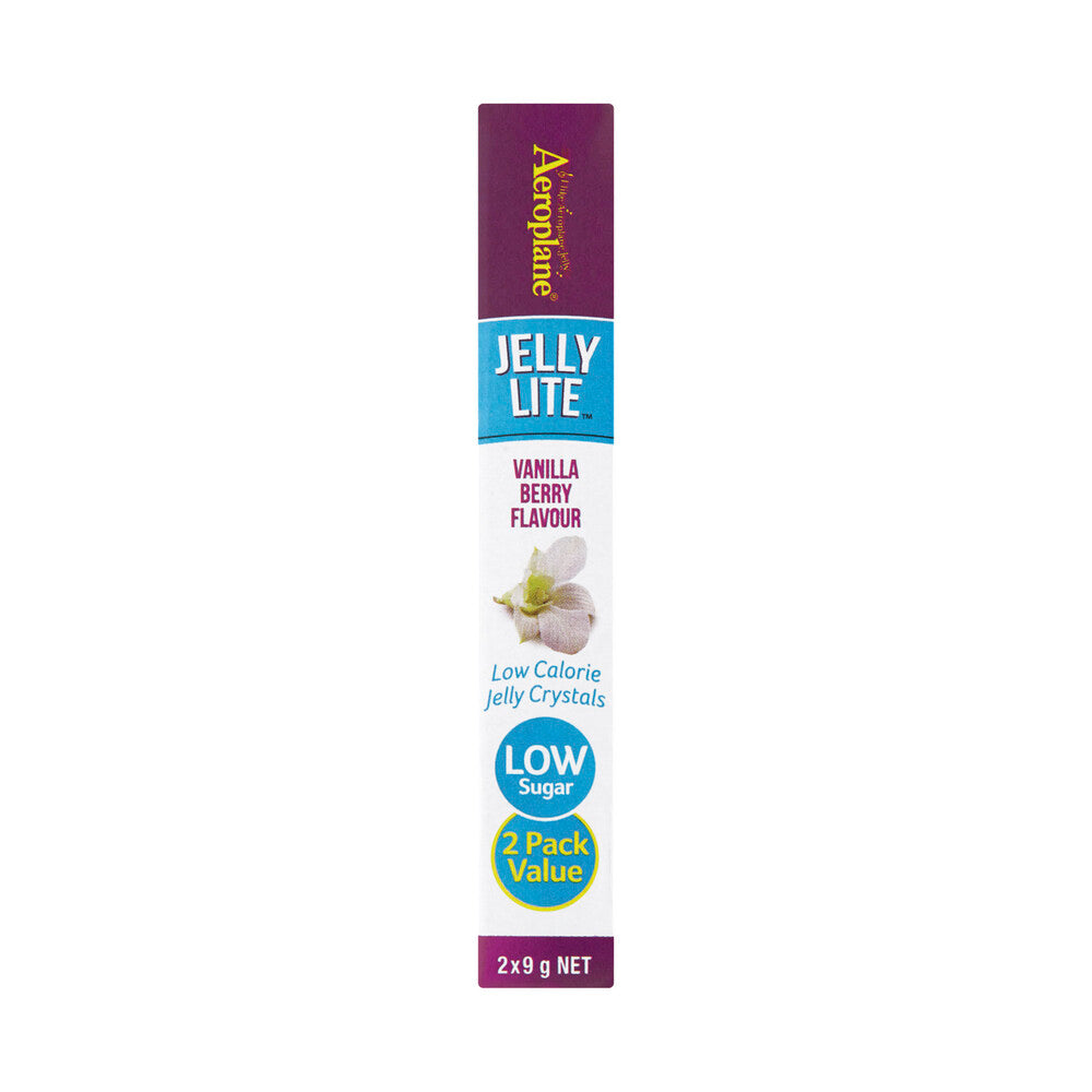 Aeroplane Lite Vanilla Berry Jelly Crystals 2 pack - 18g