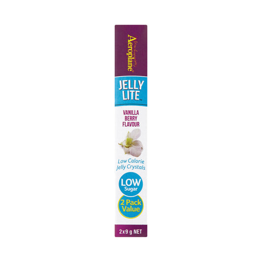Aeroplane Lite Vanilla Berry Jelly Crystals 2 pack - 18g