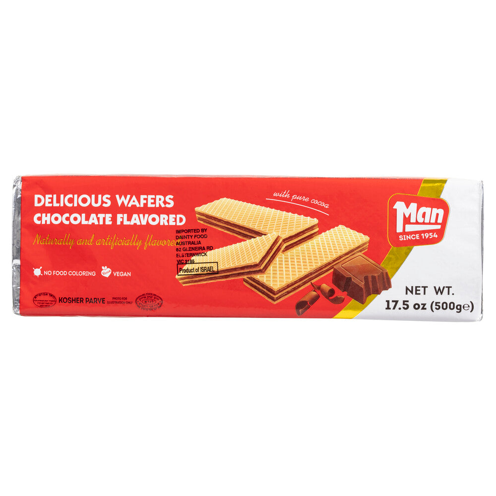 Man Wafers Chocolate Filled - 500g