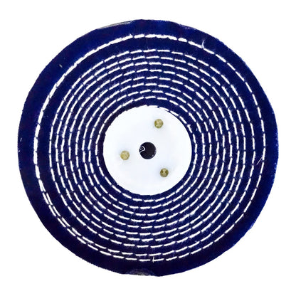Josco Stitched Rag Polishing Buff - 150mm - Various - Heavy Duty