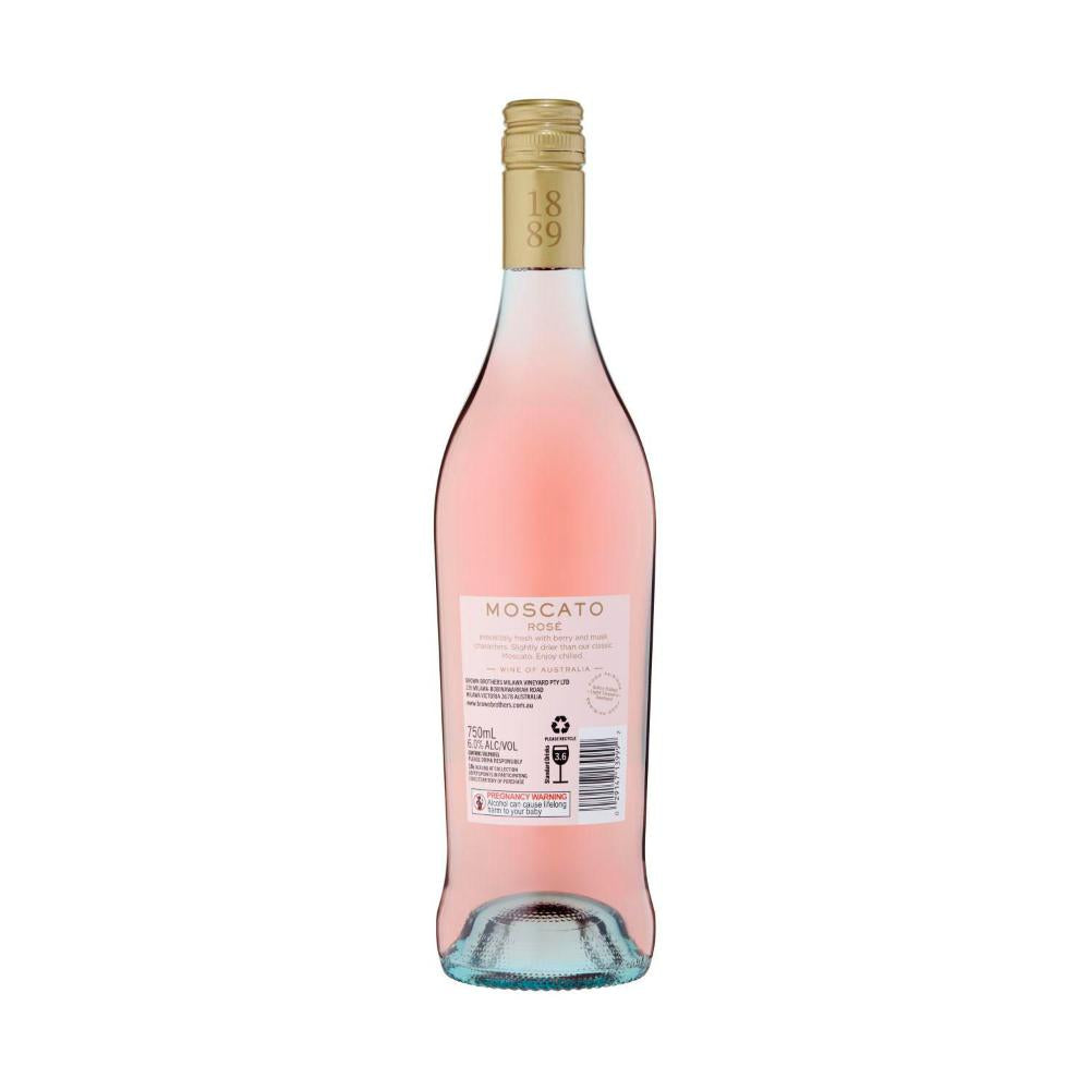 Brown Brothers Moscato Rose Zero 750ml - 1 Each