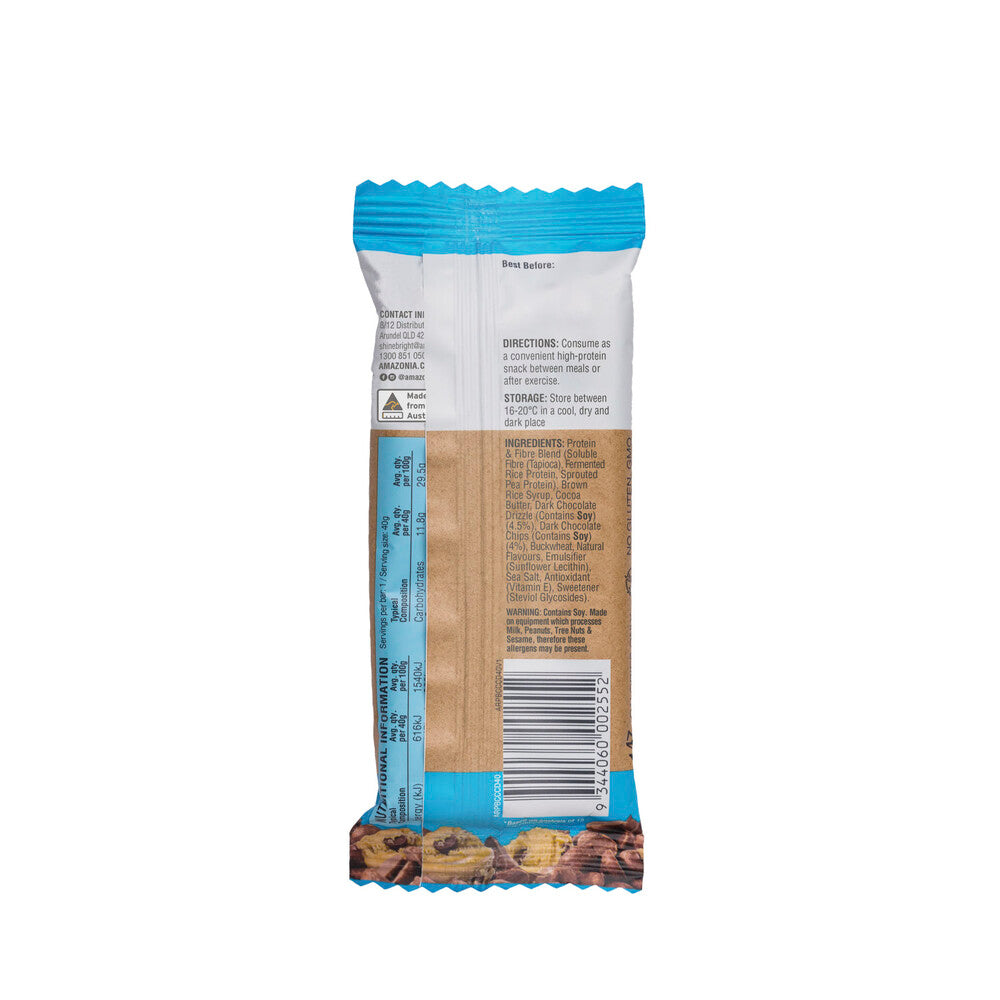 Raw Protein Bar Choc Chip Cookie Dough - 40g