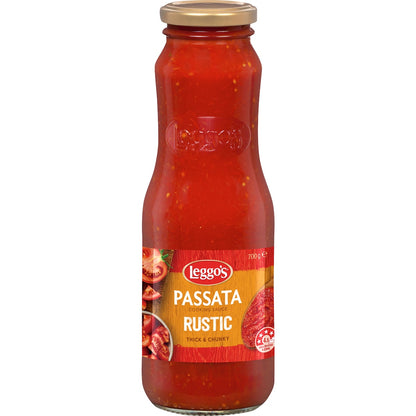 Leggos Rustic Tomato Passata Sauce Thick & Chunky 700g