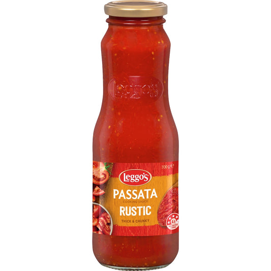 Leggos Rustic Tomato Passata Sauce Thick & Chunky 700g