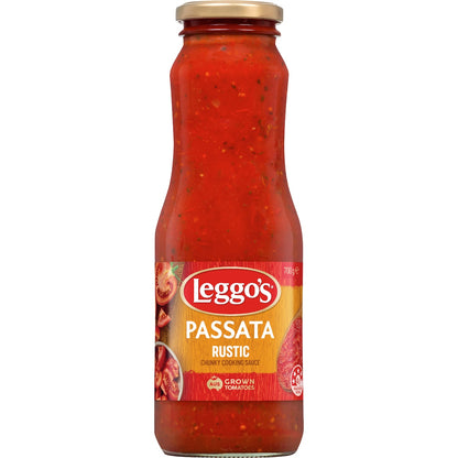 Leggos Australian Tomato Passata Sauce Rustic Thick & Chunky 700g