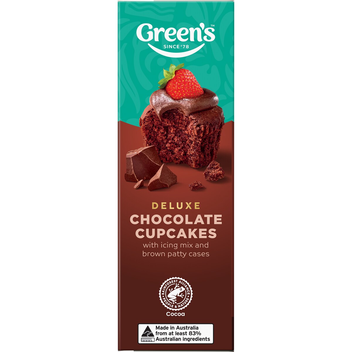 Green's Temptations Chocolate Cupcake Mix 450g
