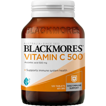 Blackmores Vitamin C 500mg Immune Support Tablets 120 pack
