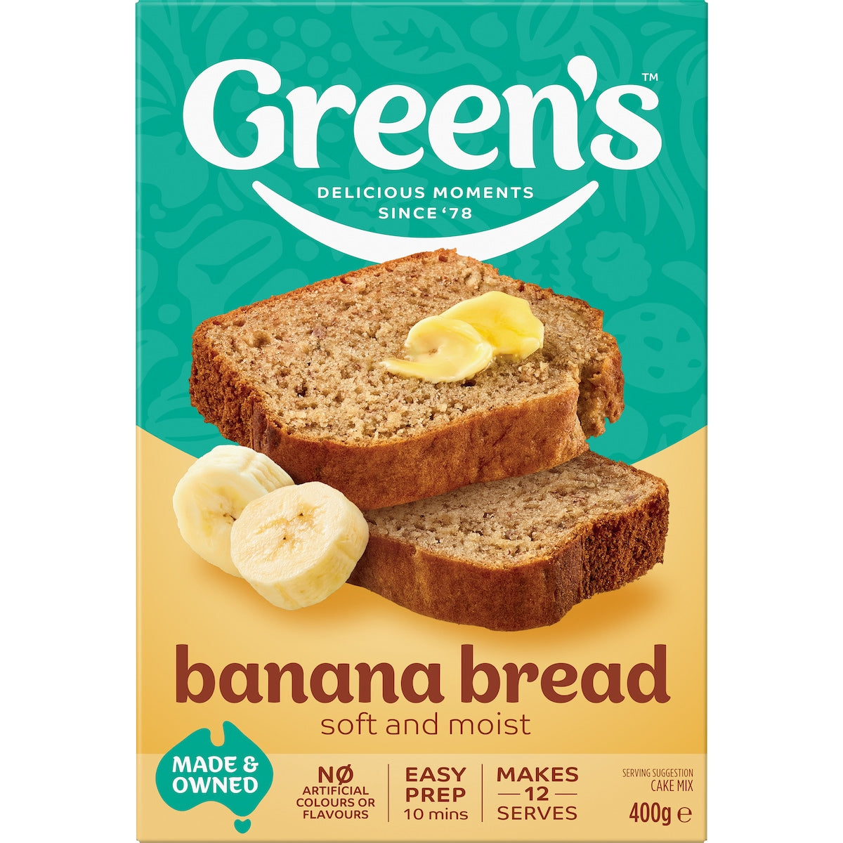 Green's Classic Banana Bread 400g