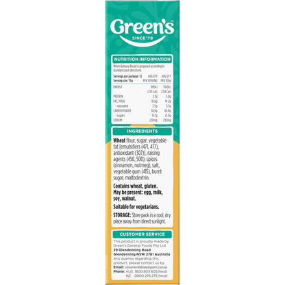 Greens Classic Banana Bread 400g