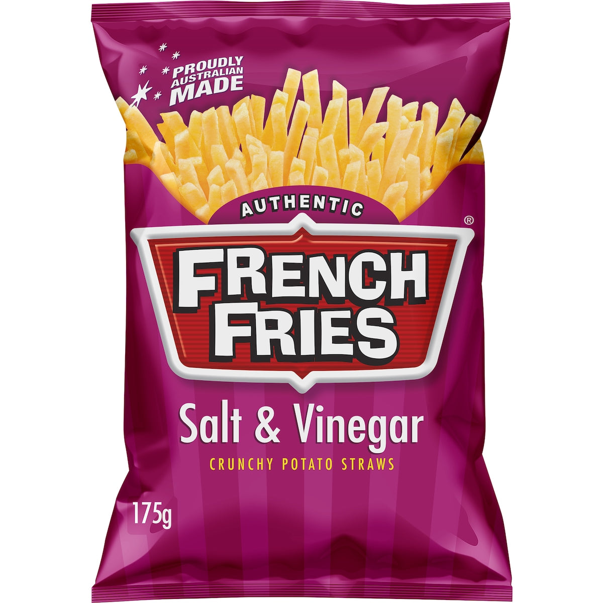 French Fries Salt & Vinegar Crunchy Potato Straws 175g