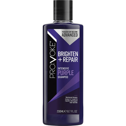 Pro:voke Touch Of Silver Brightening Purple Shampoo 200ml