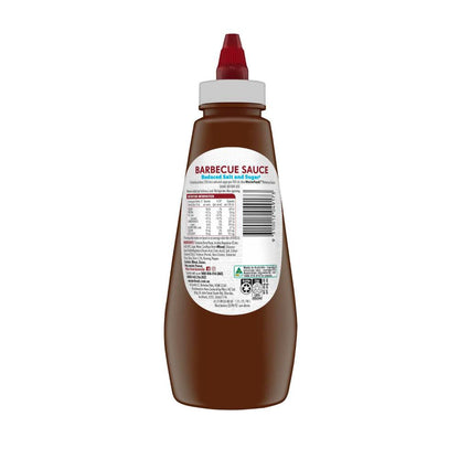 MasterFoods Squeezy Sauce BBQ Reduced Salt & Sugar - 475mL