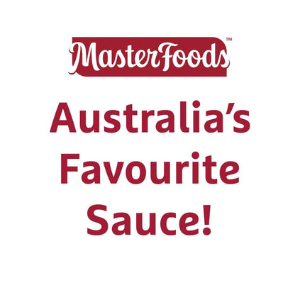 MasterFoods Squeezy Sauce BBQ Reduced Salt & Sugar - 475mL