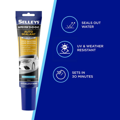 Selleys Autofix Auto Sealant - 100ml - Translucent