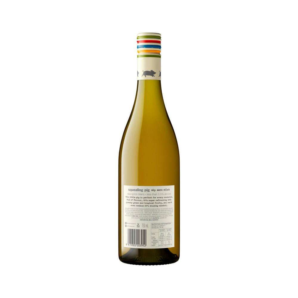 Squealing Pig Zero Alc Sauvignon Blanc 750ml - 1 Each