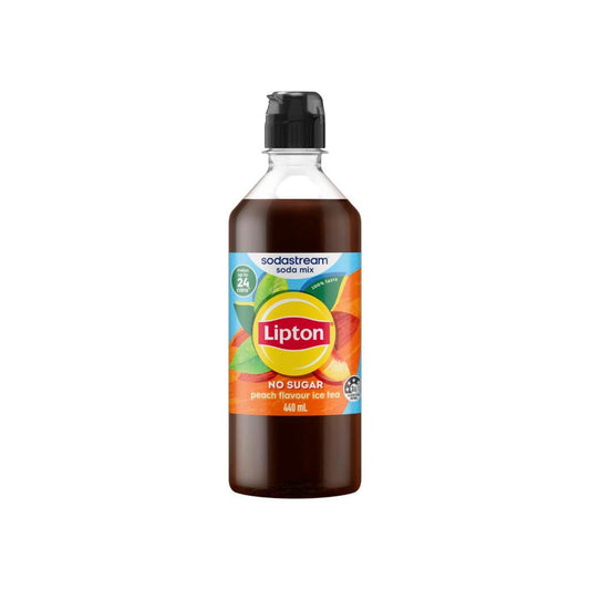 Sodastream Lipton Ice Tea Peach No Sugar - 440mL
