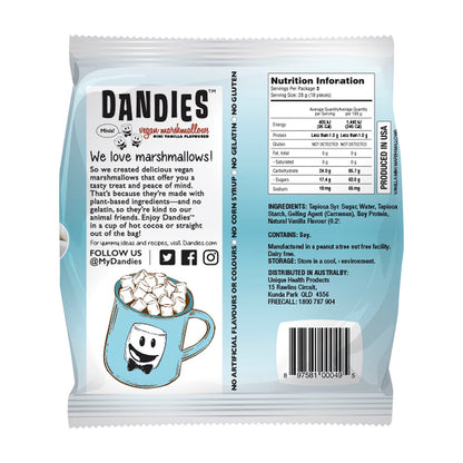 Dandies Vegan Vanilla Marshmallows Mini Size - 142g