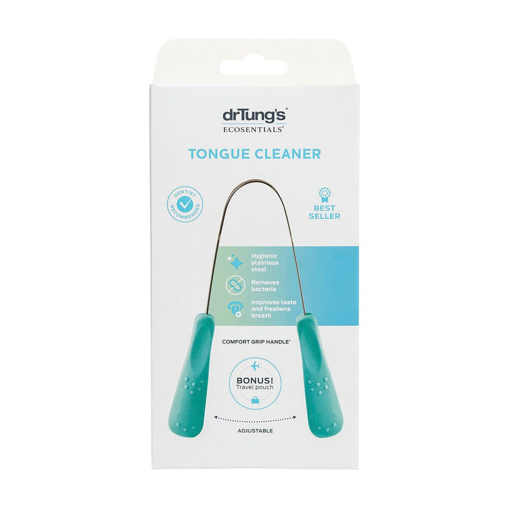 Dr Tungs Tongue Cleaner Stainless Steel - 1 pack