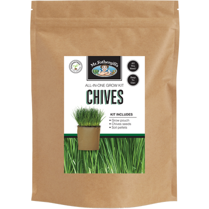 Mr Fothergill Chives Grow Pouch